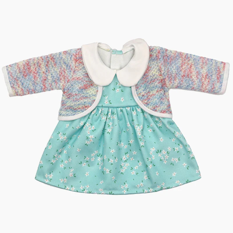 18-Inch American Girl Doll Clothes – Coat, Tights & Pants Outfit for Newborn & Baby Dolls