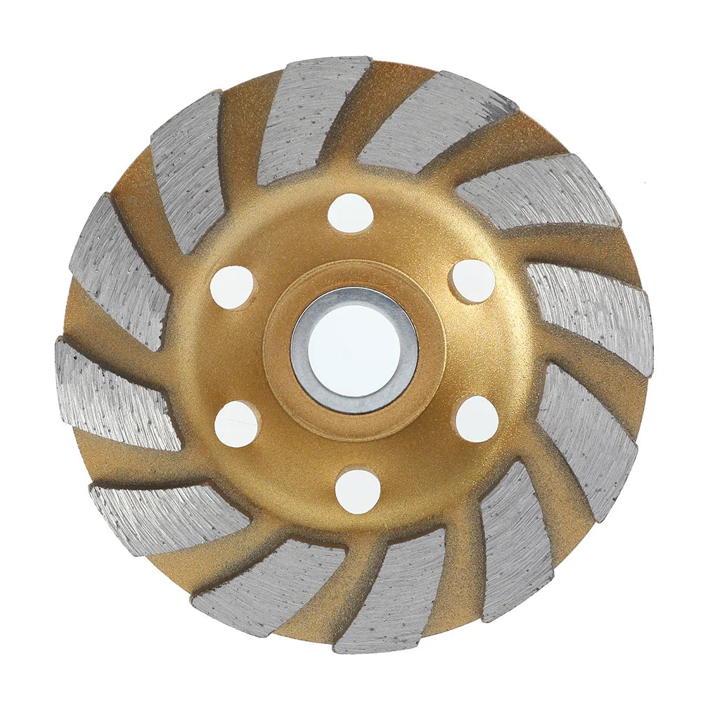 5-Inch Diamond Grinding Cup Wheel – Abrasive Sanding Disc for Angle Grinder, Wear-Resistant Concrete & Stone Polishing Tool