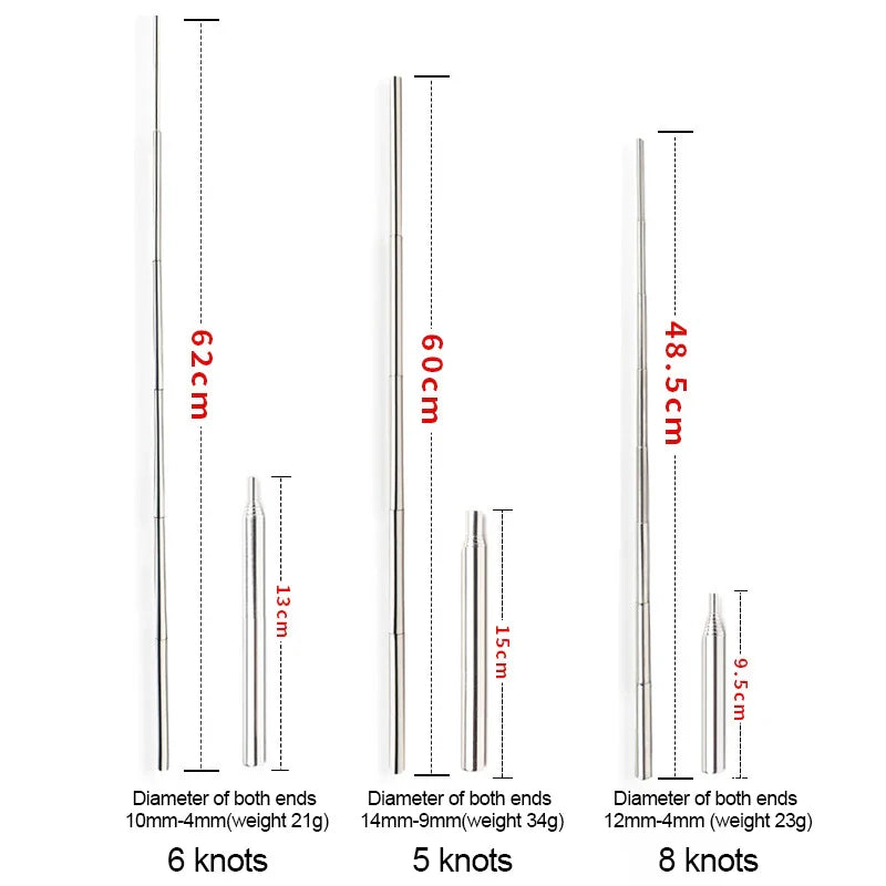 Stainless Steel Telescopic Fire Blower: Mini Portable Blow Fire Tube for Outdoor Camping Cooking - Mouth Blowpipe Fire Stick