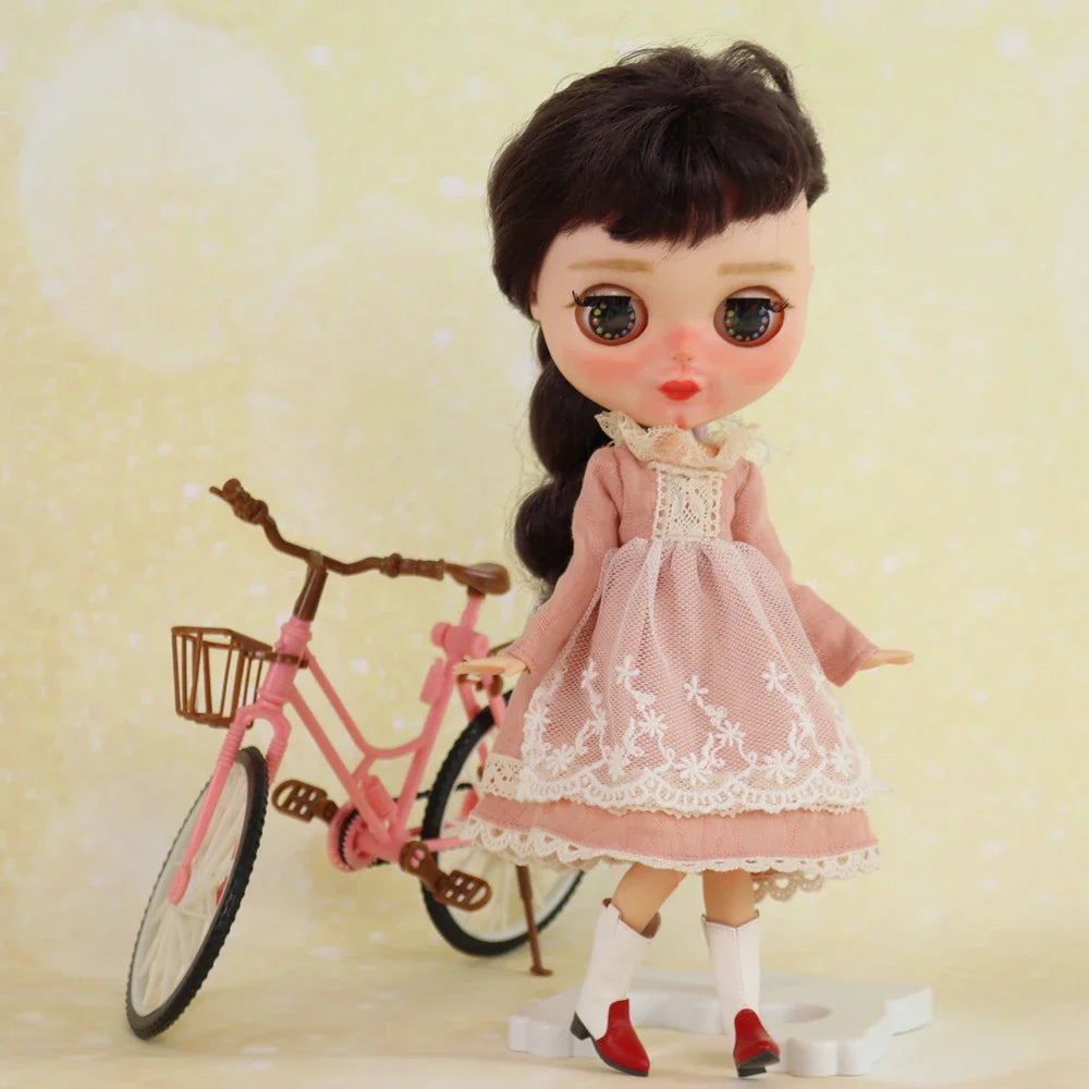 1/6 Scale Blythe Doll Cowboy Boots – Cool Shoes for 30cm Anime Girl BJD