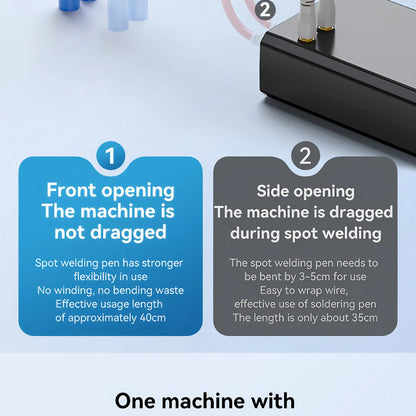 Awithz UK3 Portable Battery Spot Welder – DIY Mini 18650 Welding Machine, 10,000mAh, Welds Up to 0.4mm