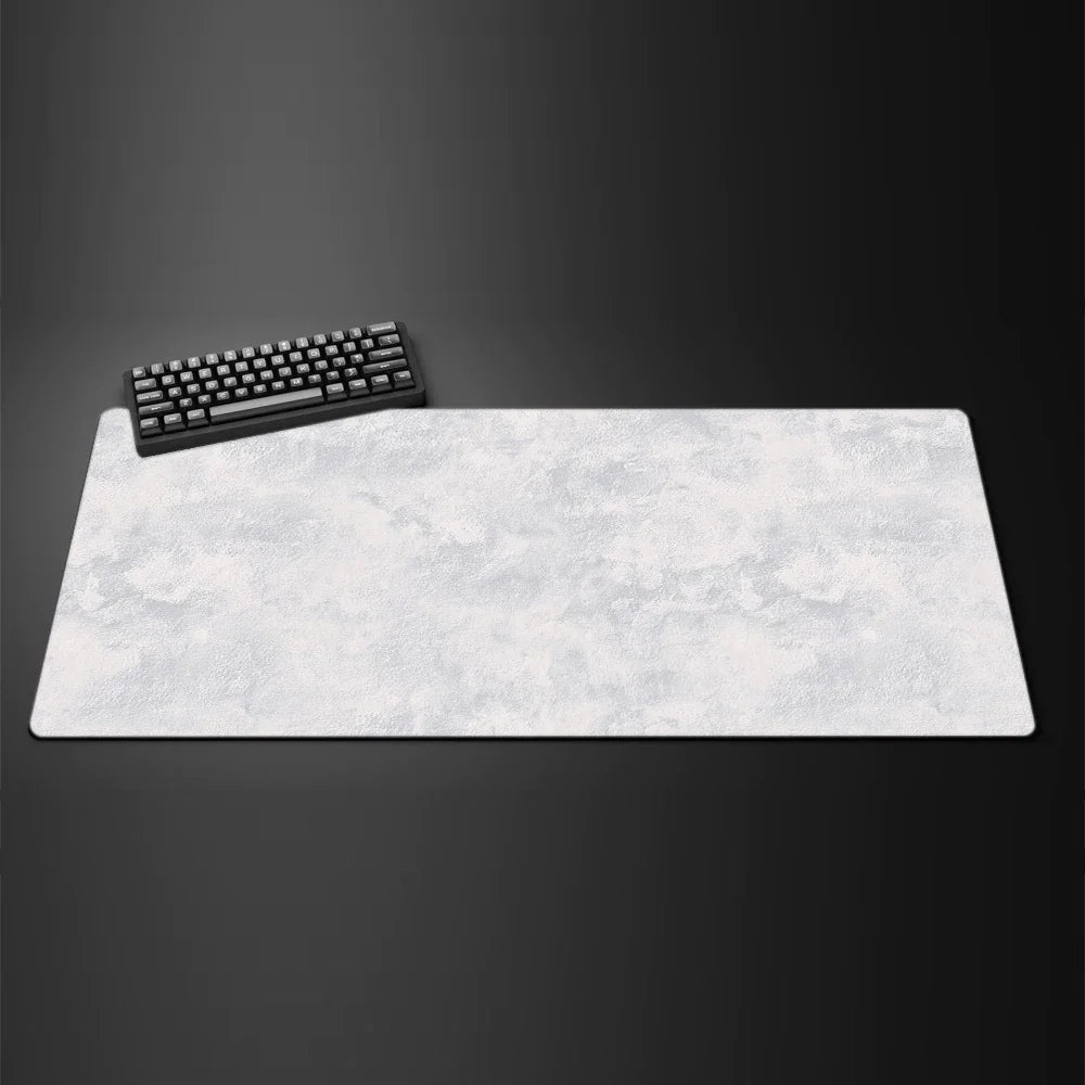 Gray Texture XXL Gaming Mouse Pad – Large 90x40cm Rubber Anti-Slip Desk Mat for Computer Office and Gaming