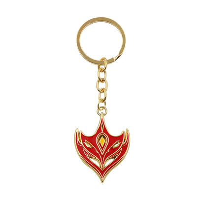 Genshin Impact Venti Eye Keychain 1:1 – Luminous Anime Cosplay Key Ring Backpack Pendant Gaming Accessories Gift