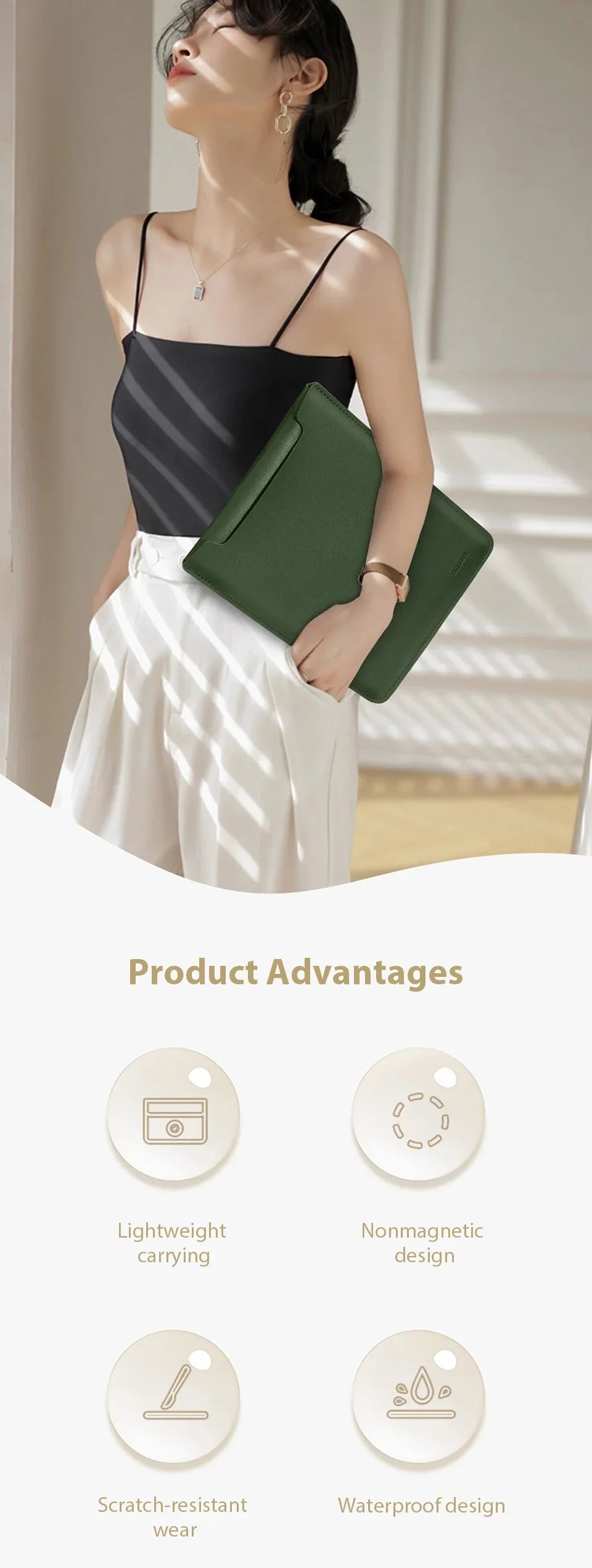 Laptop Sleeve Bag for Apple MacBook, Lenovo, Huawei, Xiaomi, ASUS – 11-16 Inch Notebook & iPad 12.9 Cover Case