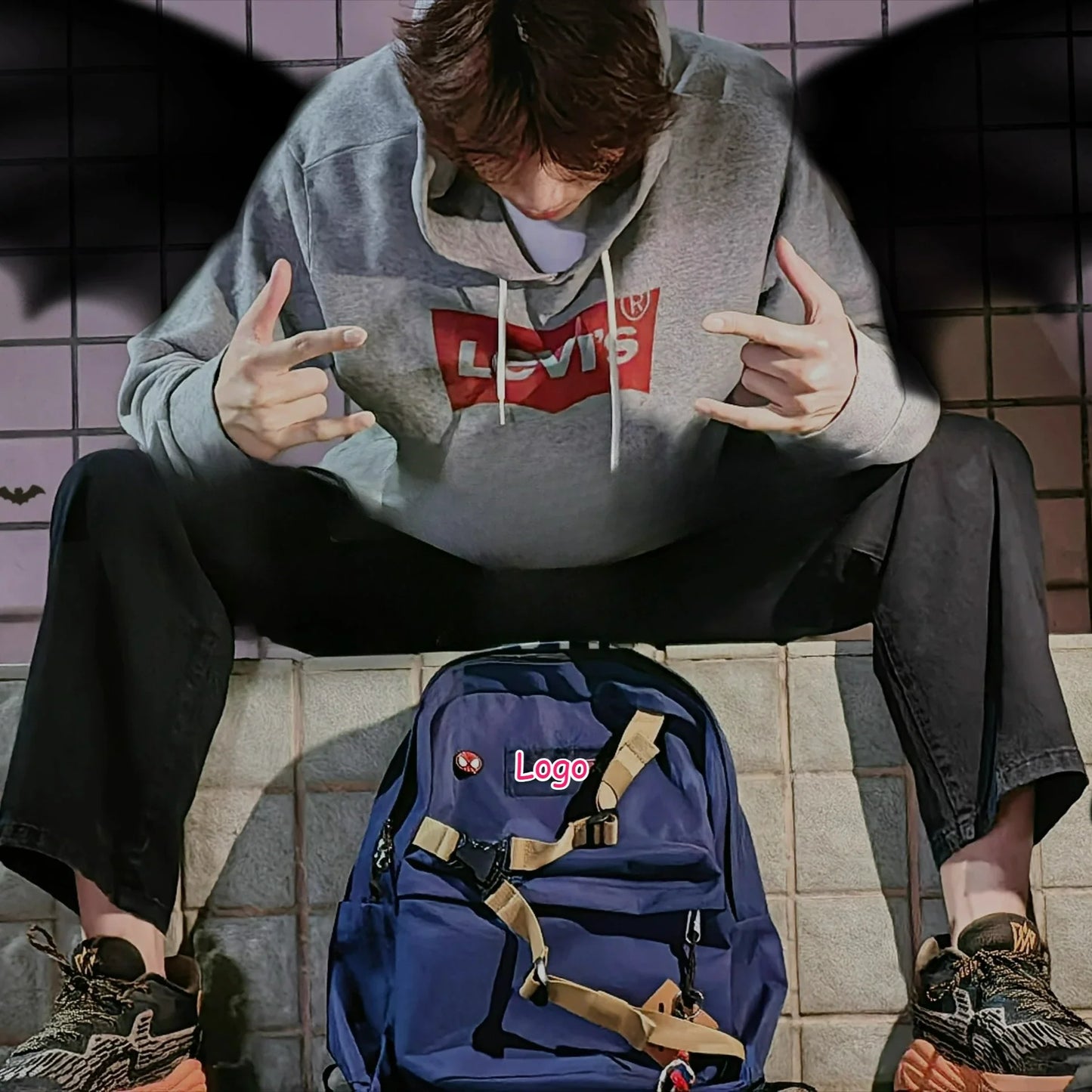 Garfield Andrew Spider-Man Backpack – Travel Bookbag for Boys, Laptop Bag, Birthday & Christmas Gift