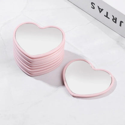 10PCS Heart-Shaped Mini Mirrors - Wedding, Birthday & Holiday Guest Gifts, Christmas and Home Decor