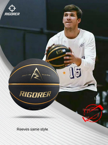 Rigorer Size 7 Basketball - Austin Reaves Signature PU Moisture-Absorbent Training Ball