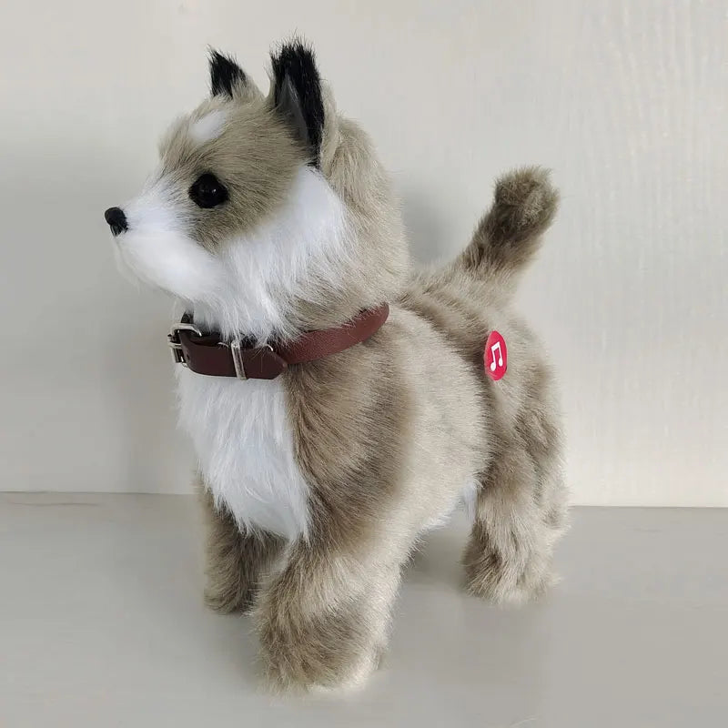 Robot Cat Electronic Plush Toy - Singing, Walking Electric Kitten with Leash Control, Music Pet for Kids