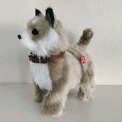 Robot Cat Electronic Plush Toy - Singing, Walking Electric Kitten with Leash Control, Music Pet for Kids