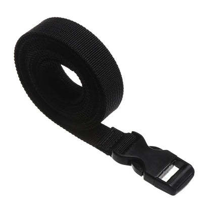 Durable Nylon Cargo Tie Down Strap - Travel Luggage Lash Belt with Cam Buckle for Camping