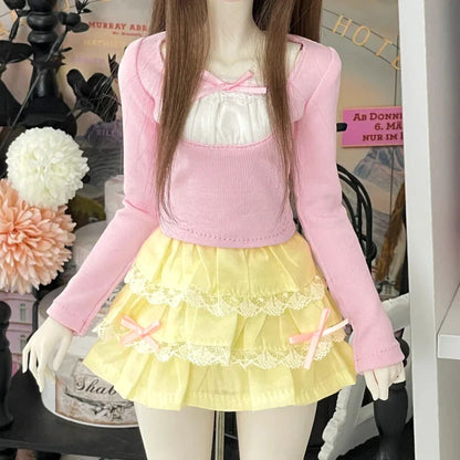 BJD Doll Girl Retro Palace Style Dress & Skirt – 1/6 1/4 1/3 Size Outfit Promotion