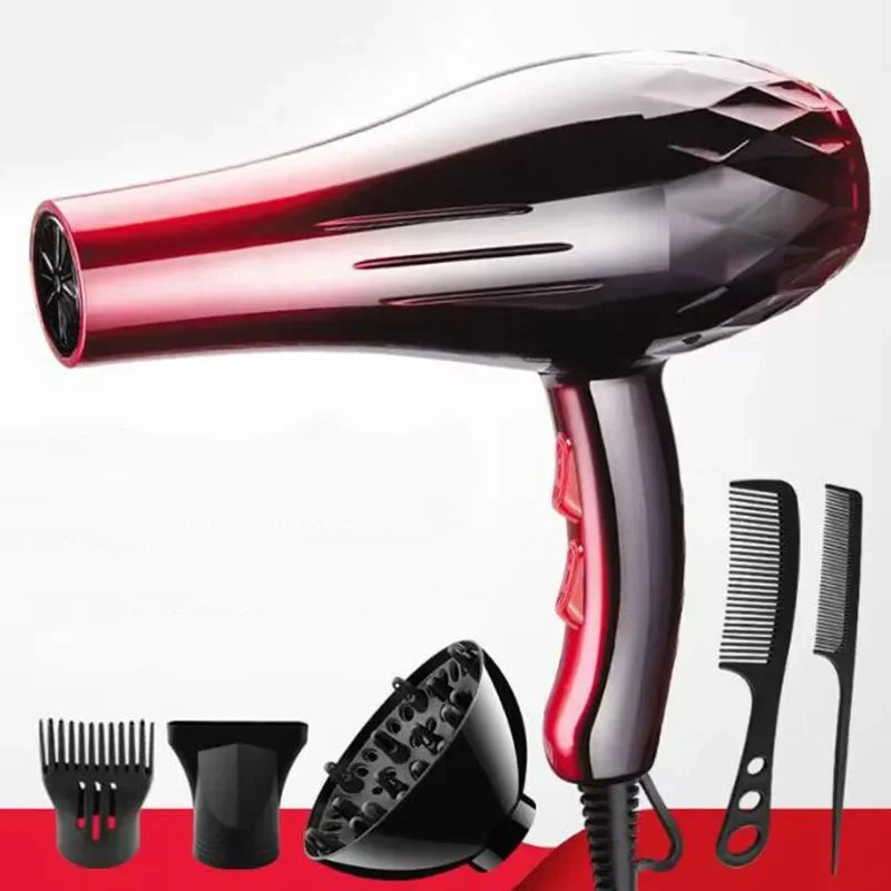 Professional Hair Dryer 1200W/2200W – High Power Blow Dryer Brush for Salon & Barber Hairdressing