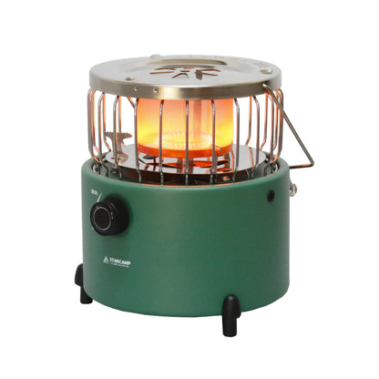 STARCAMP Portable 2-in-1 Gas Heater & Stove – Outdoor Camping, Hiking & Backpacking Essential