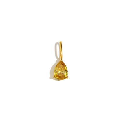 E.B.belle Colorful Zircon Waterdrop Pendant Jewelry Set for Women – DIY Handmade Necklace & Earrings Making Accessories