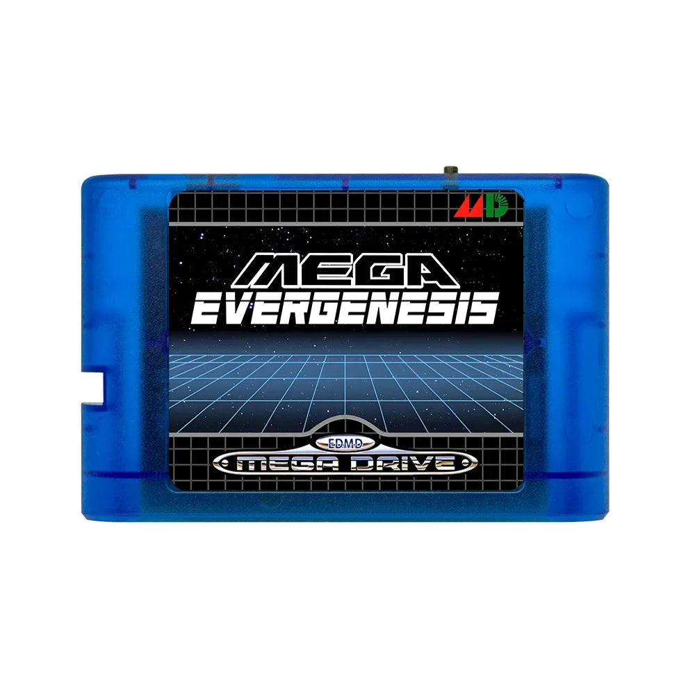 3000 in 1 Flash Card - EDMD Memory Card for MegaDrive Genesis Emulator with 4G TF Card Support