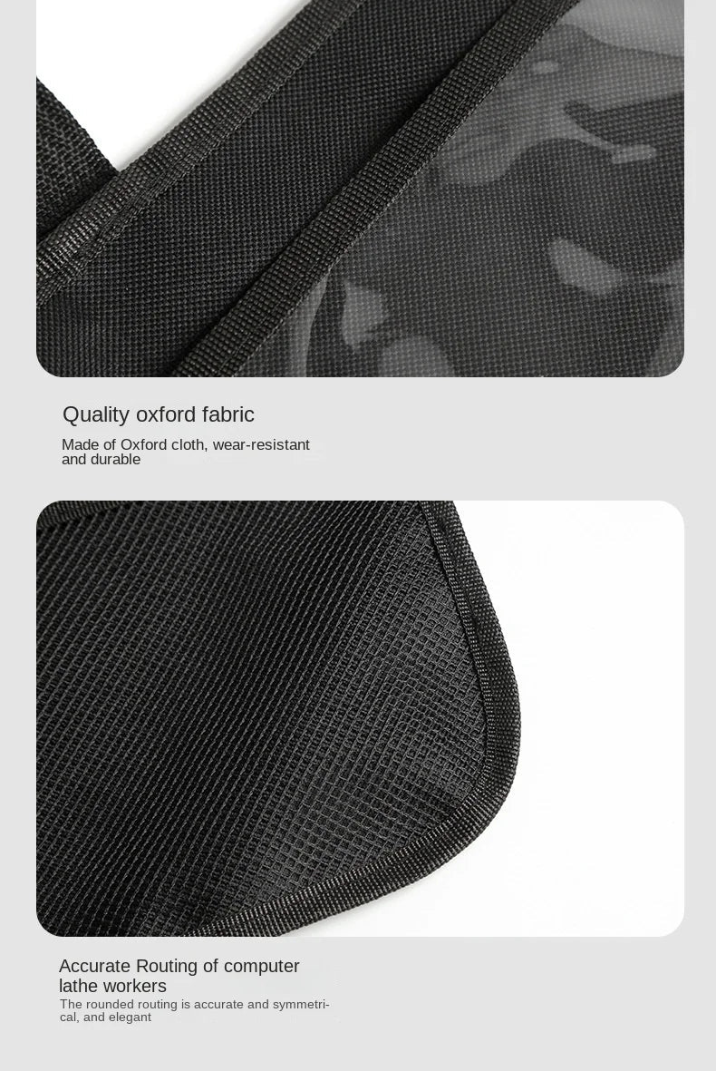 Car Backseat Organizer with Touch Screen Tablet Holder - Auto Storage Pockets & Seat Protectors