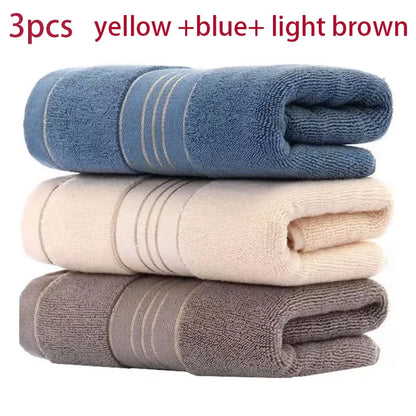 Thickened Pure Cotton Quick-Dry Absorbent Face Towel – Soft Hand Towel for Gym, Hotel & Home Bathroom
