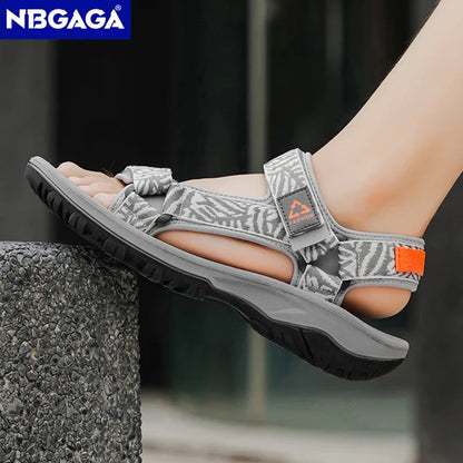 Men’s Classic Hiking Sport Sandals – Lightweight Breathable Open-Toe Beach & Travel Shoes | Comfortable Summer Walking Leisure Sandals