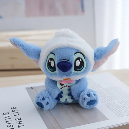 Disney Stitch Plush Keychain – Soft Stuffed Doll Backpack Pendant for Kids' Birthday & Home Decoration
