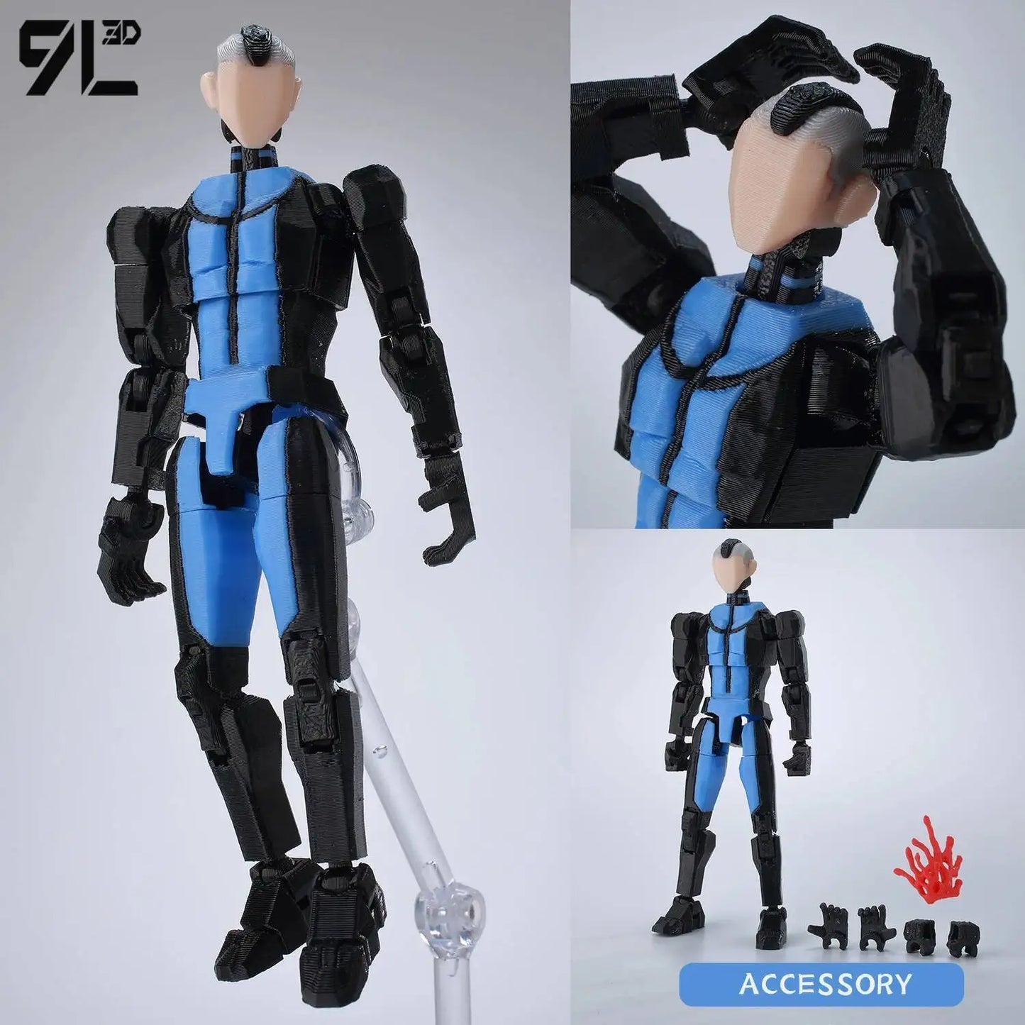 9LToyWodu Invincible Boy Action Figure – Anime Collectible Toy for Cosplay, Stop Motion & Birthday Gifts