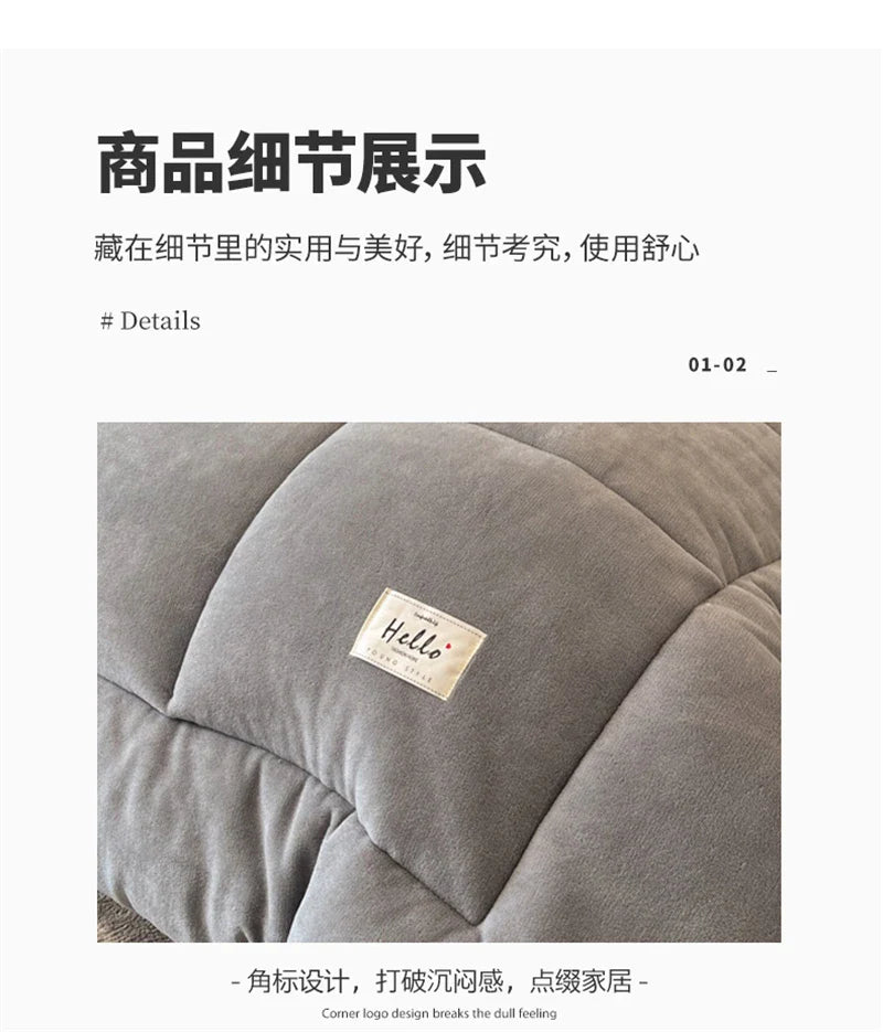 Thick Milk Fleece Winter Blanket – Warm Artificial Lamb Cashmere Weighted Comforter for Bed