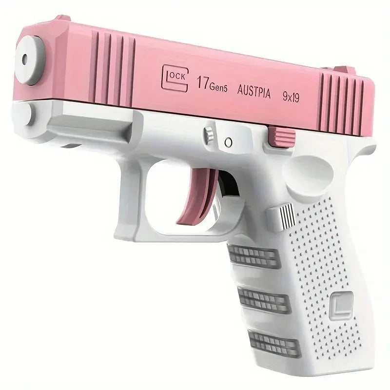 Mini Water Gun for Kids – Interactive Summer Toy with Continuous Fire & Linkage Rear Seat Water Spray