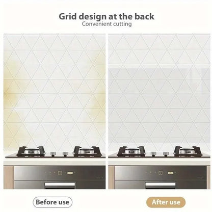 DIY Transparent Self-Adhesive Protective Film – Oil-Proof Furniture & Kitchen Bathroom Stickers
