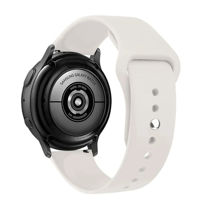20mm/22mm Silicone Watch Strap – Compatible with Samsung Galaxy Watch 7/6/4 Classic, 5 Pro, 3, Active 2, Gear S3 & Huawei GT 2e/3/4 Bands