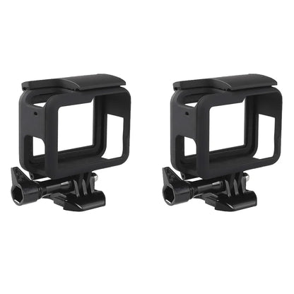 Protective Frame Shell Case — Portable Plastic Housing for GoPro Hero 5, 6, 7 Action Camera Accessories