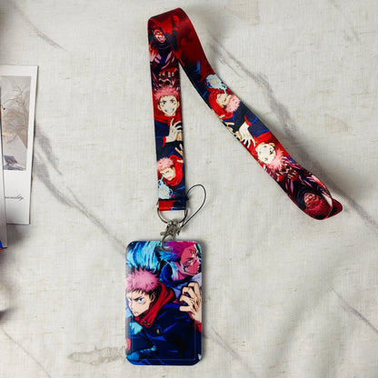 Anime Lanyard Neck Strap for Keys, ID Card, Passport & USB – Cool Badge Holder Accessory Gift