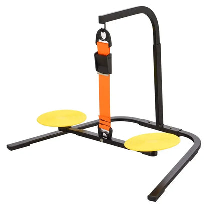 Office Under-Desk Foot Rest - Adjustable Anti-Cross-Leg Step Stool for Sedentary Work & Exercise