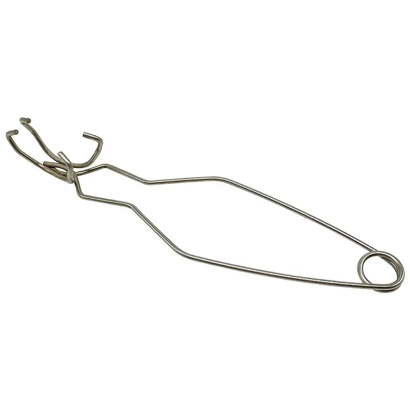 25cm Gold Melting Bowl Furnace Accessories: Stainless Steel Clamp Pliers for Crucible Handling and Melting Efficiency