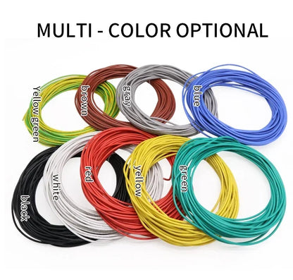 UL3135 Silicone Wire Cable (2–10M) – High Temp Tinned Copper Electrical Wire 10–30 AWG