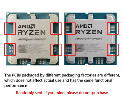 AMD Ryzen 5 9600X Processor - 6-Core, 12-Thread, 5.4GHz, 38MB Game Cache, 4NM, 65W TDP, AM5 Socket, Zen 5 CPU with Integrated Graphics