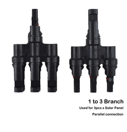 DC Solar Connector Kit 1000V 30A – IP67 Waterproof PV/MC Cable Connectors (5–200 Pcs, 2.5/4/6mm²)