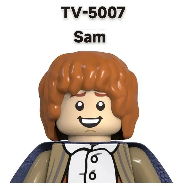 TV6403/TV6404/TV6405 Blocks Toy Set — Orcs, Dwarfs, Elves & Rohan Knight Action Figures Building Bricks for Kids Gift