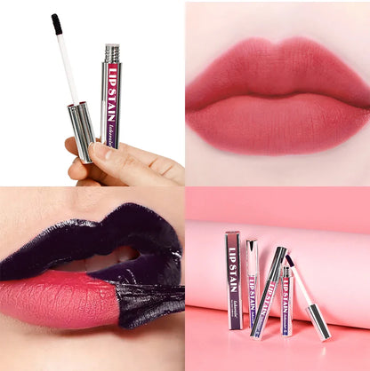 Peel-Off Lip Stain – Long-Lasting, Waterproof Pink Lip Tint | Transfer-Proof Natural Lip Color for Women’s Cosmetics