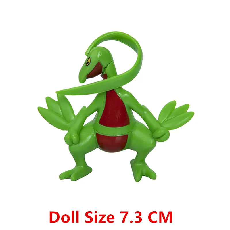 Pokemon Anime Figures – Pikachu, Eevee, Gengar & More Cartoon Action Model Toys for Kids, Bulk Purchase