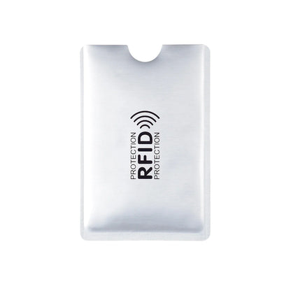 5-20pcs Aluminium RFID Card Holder - NFC Blocking, Metal Credit Card Case for ID and Bank Card Protection