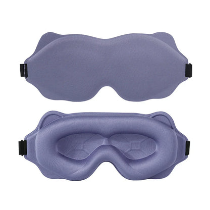 3D Sleeping Eye Mask — Soft, Breathable Travel Eyeshade for Night Sleep, Light Blocking & Sleeping Aid