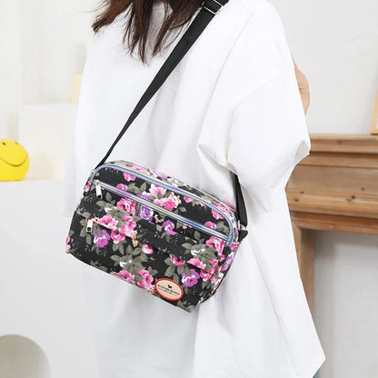 Women’s Canvas Tote Bag – Large Capacity Handbag, Messenger & Shoulder Bag for Commuting and Travel