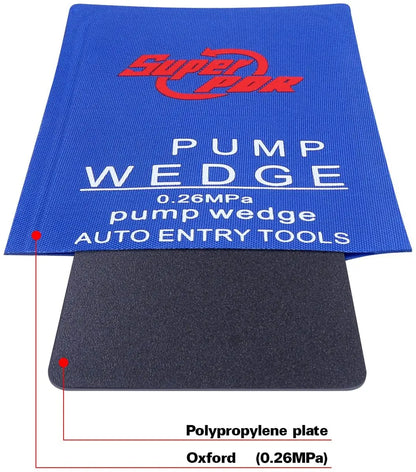 Super PDR Locksmith Pump Wedge Tools - Auto Air Wedge Airbag Lock Pick Set for Car Door Opening, Sizes S, M, L