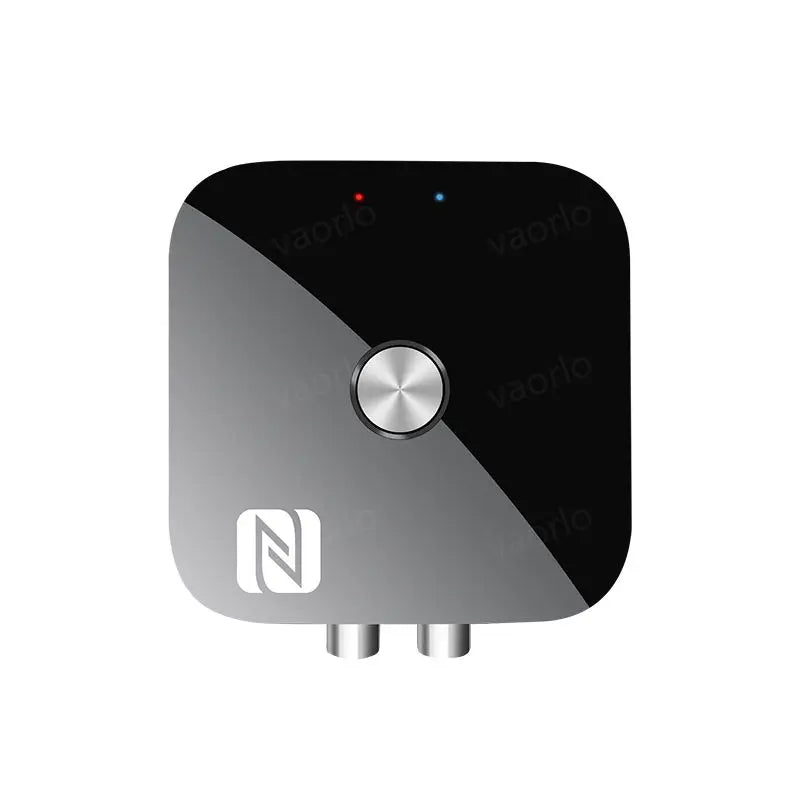 NFC Bluetooth 5.3 Audio Receiver – 3.5mm AUX, RCA Stereo, Lossless HIFI Music Wireless Adapter with USB U-Disk Play & Remote Control