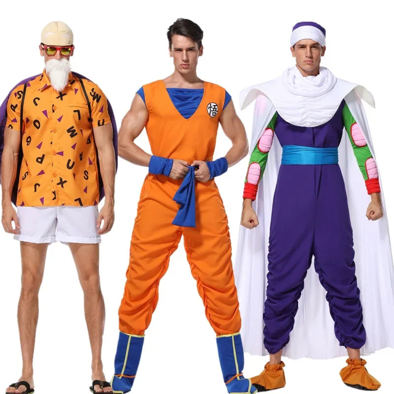 Kame Sennin Cosplay Costume – Adult Anime Jumpsuit for Halloween & Carnival
