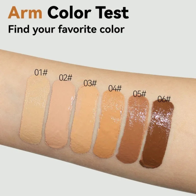 Oil-Control Matte Face Foundation Cream – Waterproof Full Coverage BBCream for Professional Makeup