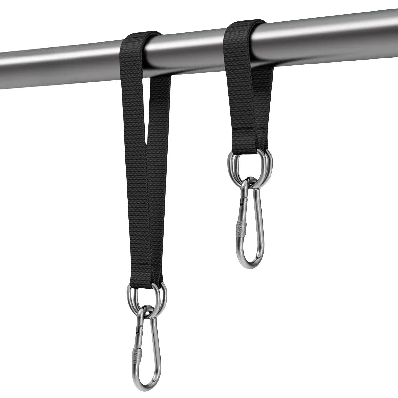 Heavy Duty Tree Swing Straps – 200kg Capacity Hook & Ring Belt for Hammocks, Punching Bags & Horizontal Bars