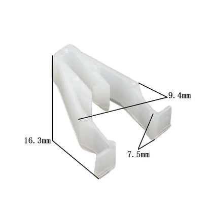50Pcs Center Console Radio Dash Trim Clips - Bezel & Switch Retainers for Car Audio & Navigation