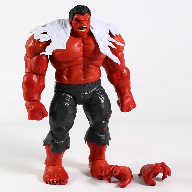 Gray Red Hulk Collectible Action Figure – Model Doll Decoration Toy