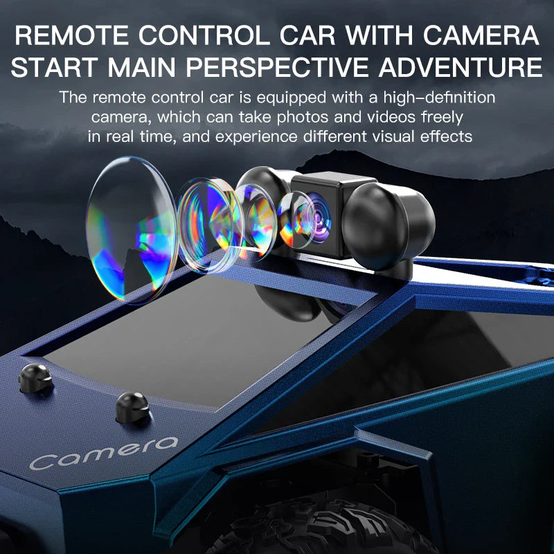NEW KF29 RC Car with HD Camera – FPV Wireless Remote Control Toy for Photos, Videos & Conversation Gift