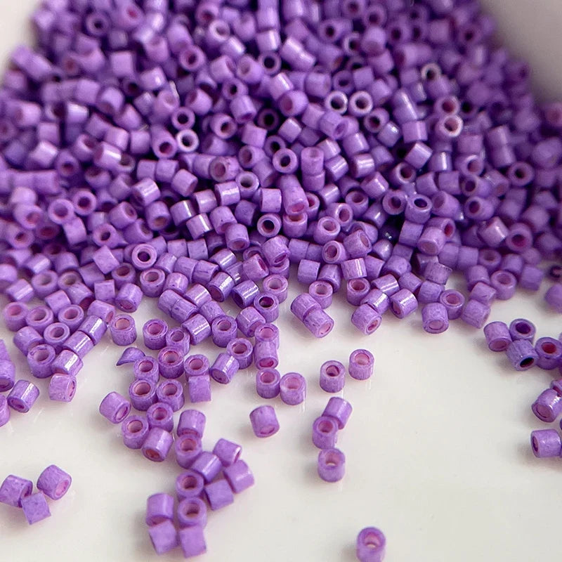 Oil Painting Color Glass Seed Beads - 11/0 Loose Spacer Beads for DIY Jewelry Making, Sewing & Craft Accessories